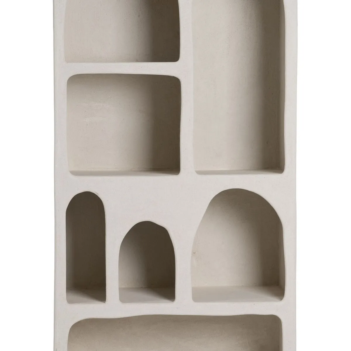 Shelves WILMA White MDF Wood 80 x 38 x 170 cm