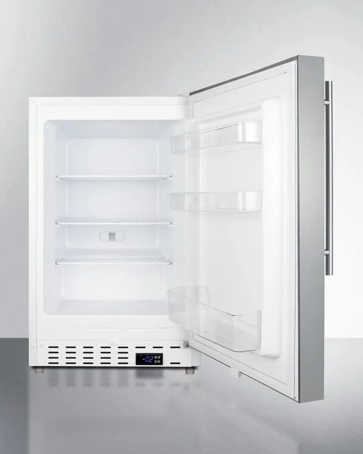 Summit 21" ADA Compliant Built-in Freezer ALFZ36CSSHV