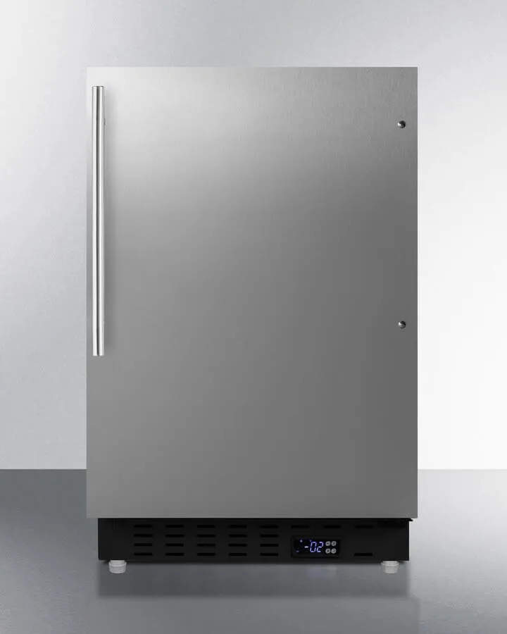 Summit 21" Built-In All-Freezer ALFZ37BCSSHV