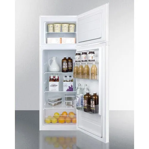 Summit 22" Slim White Refrigerator-Freezer CP962