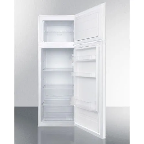 Summit 22" Slim White Refrigerator-Freezer CP962