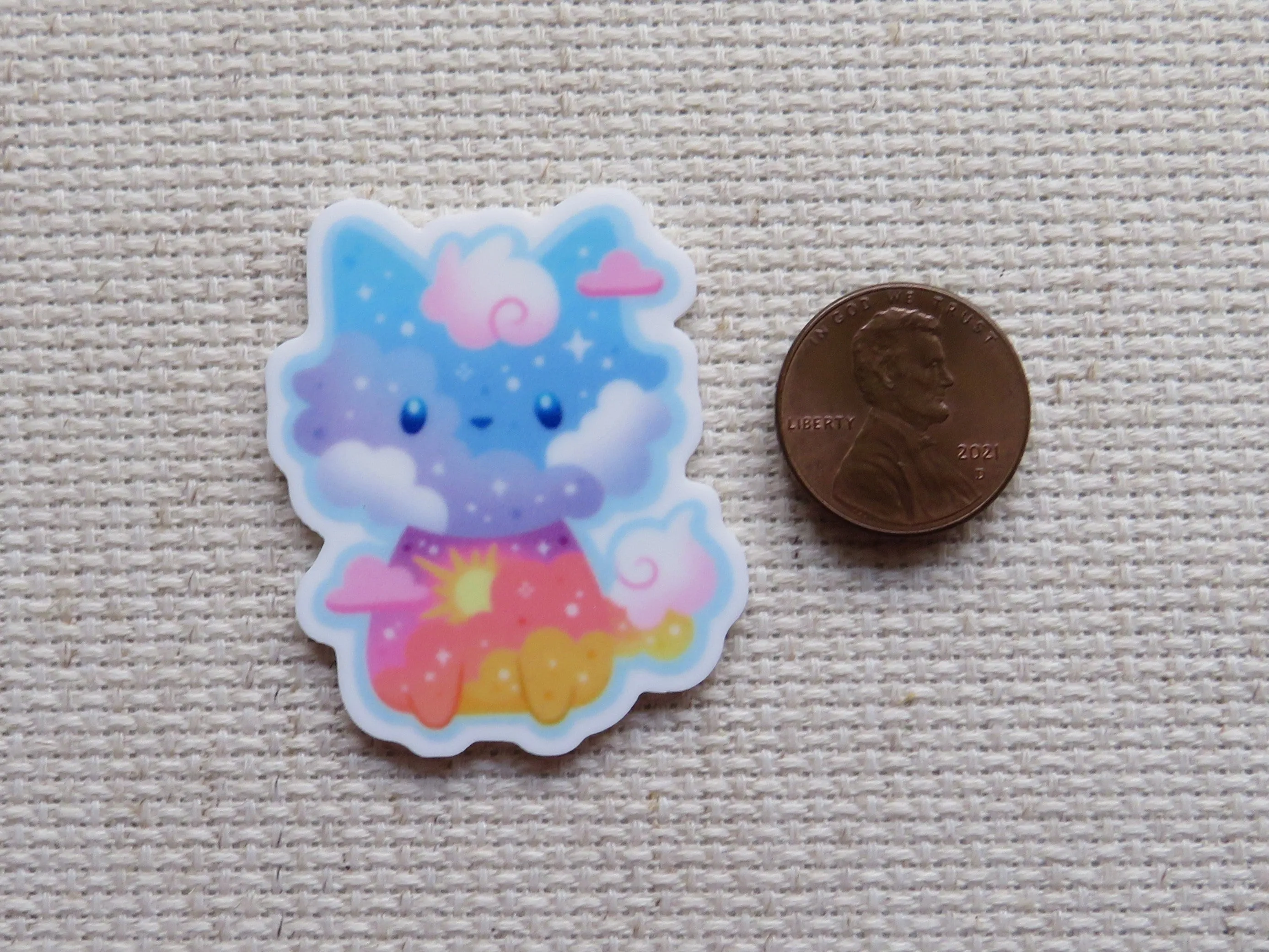 Sunset Clouds Kitty Needle Minder, Cover Minder, Magnet