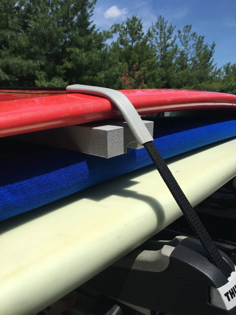 Surfboard Roof Rack Expansion | Foam Spacer Block