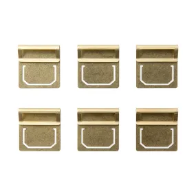 TRAVELER'S COMPANY BRASS Index Clips