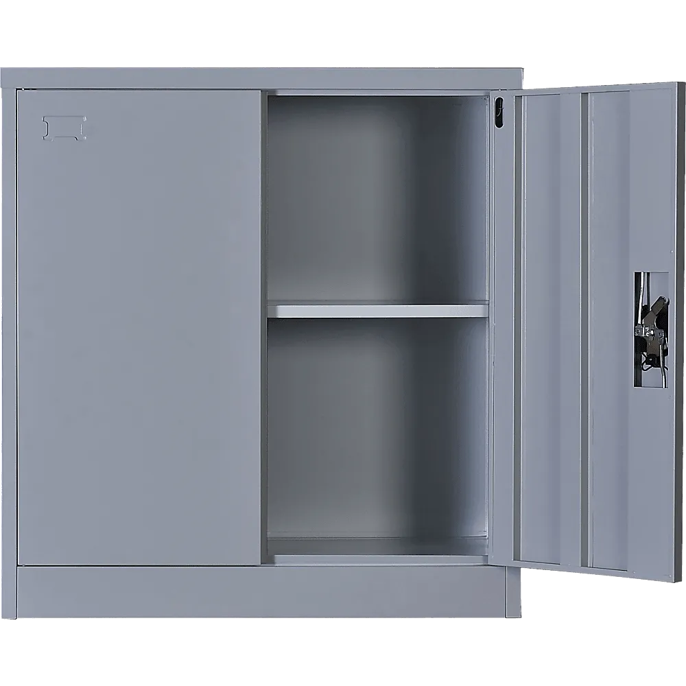 Two-Door Shelf Office Gym Filing Storage Locker Cabinet Safe