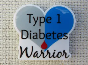 Type I Diabetes Warrior Needle Minder, Cover Minder, Magnet