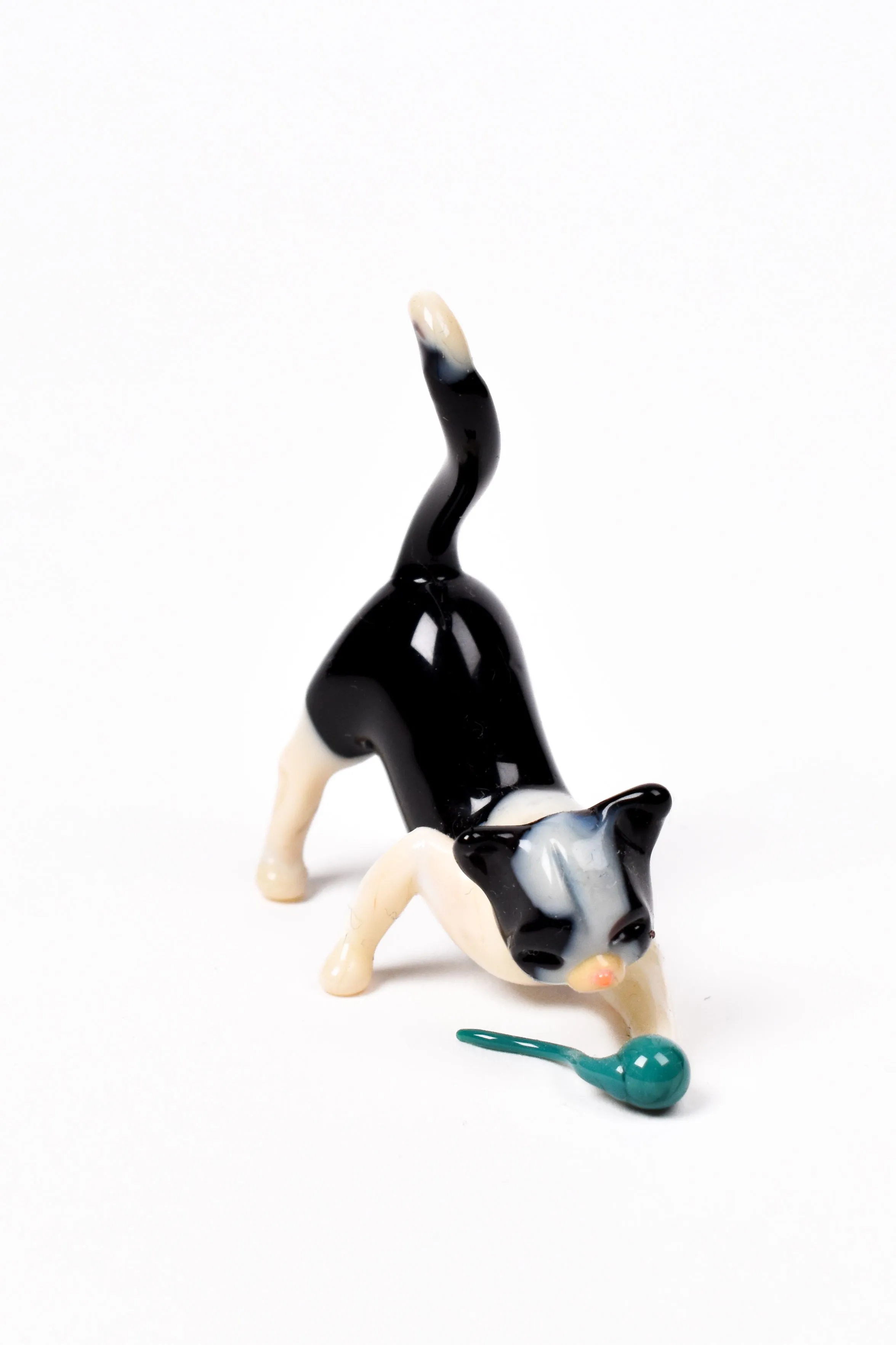 Venetian Glass Figurines • Siamese Cats