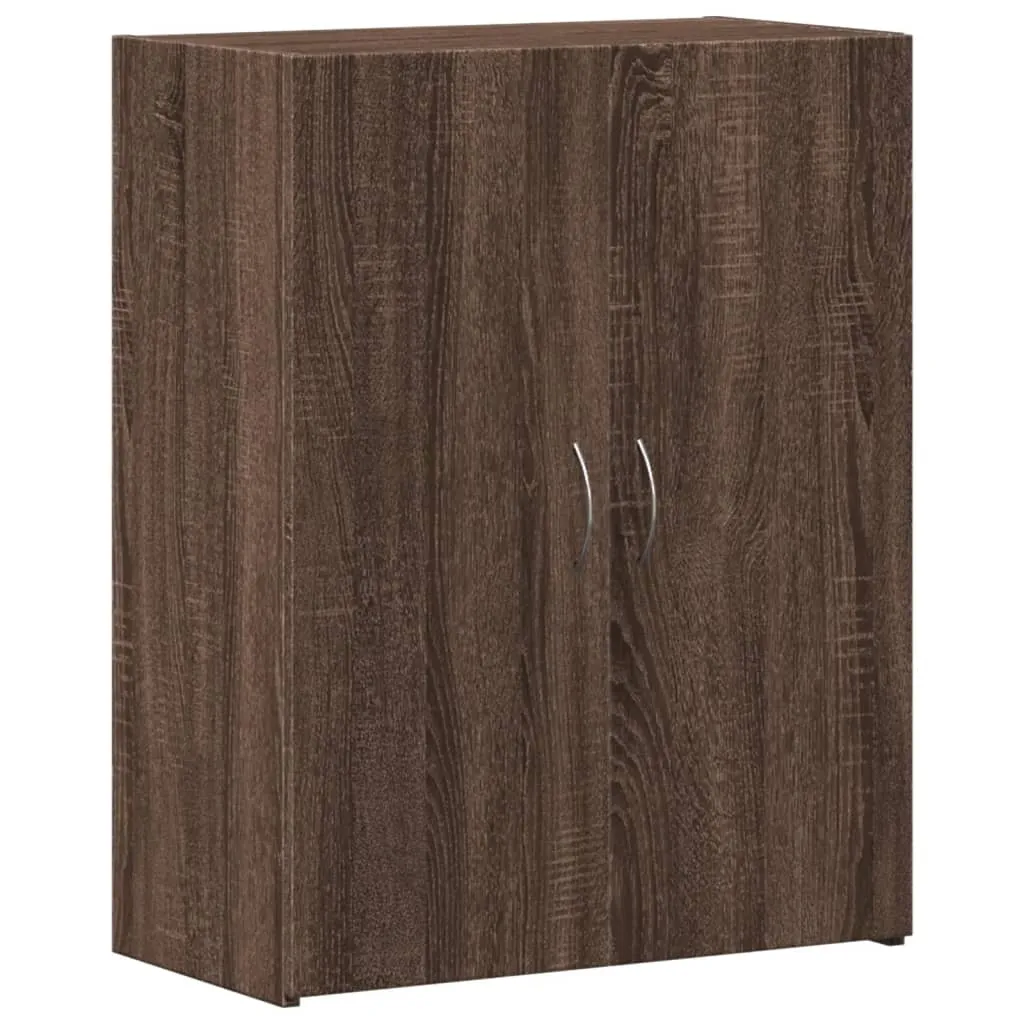 vidaXL File Cabinet Brown Oak 60x32x77.5 cm Engineered Wood