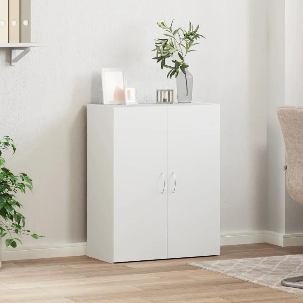 vidaXL File Cabinet White 60x32x77.5 cm Engineered Wood