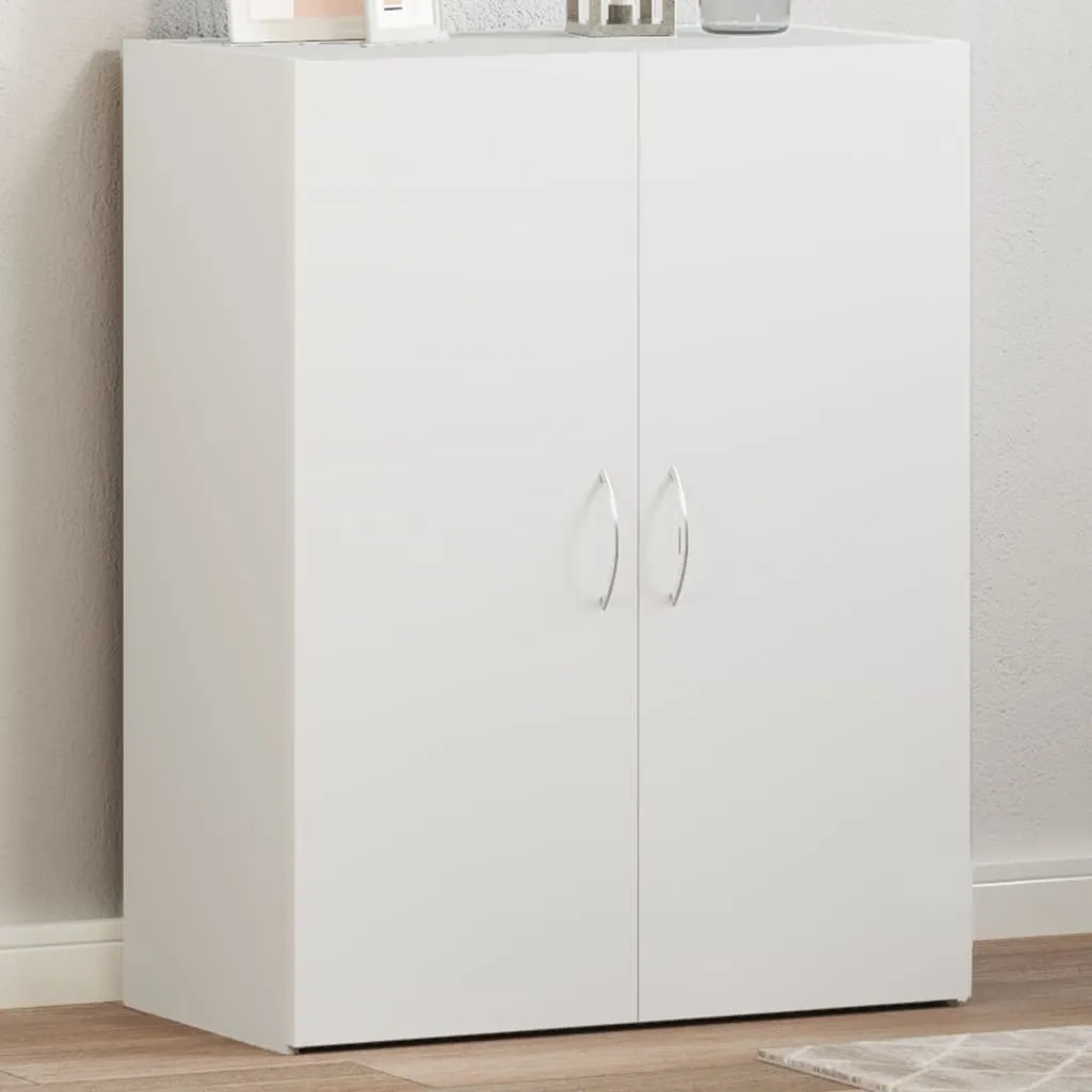 vidaXL File Cabinet White 60x32x77.5 cm Engineered Wood