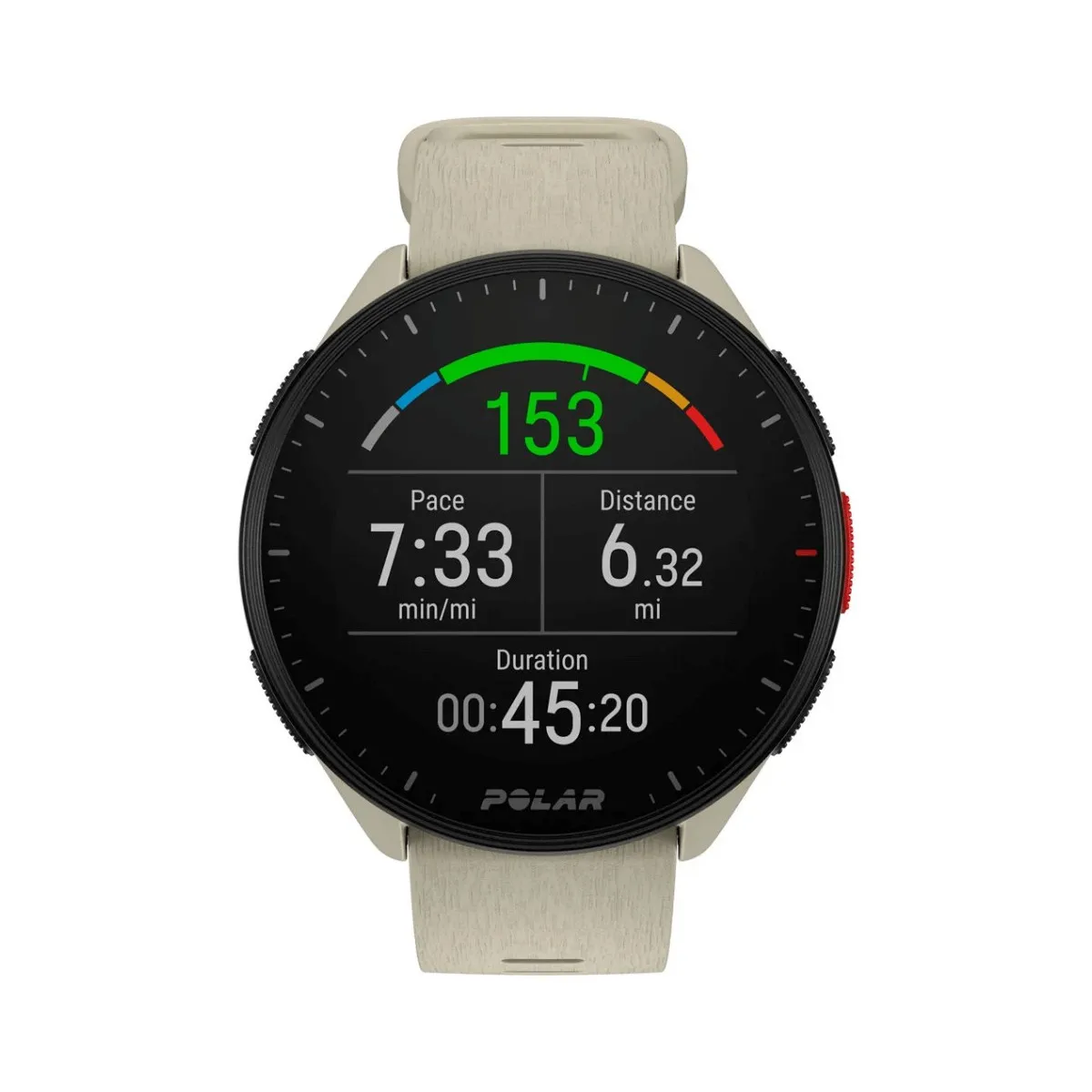 Watch Polar Pacer White