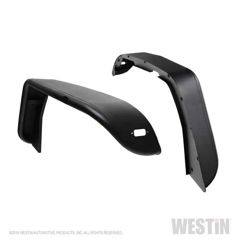 Westin 18- Jeep Wrangler JL Tube Fenders - Front