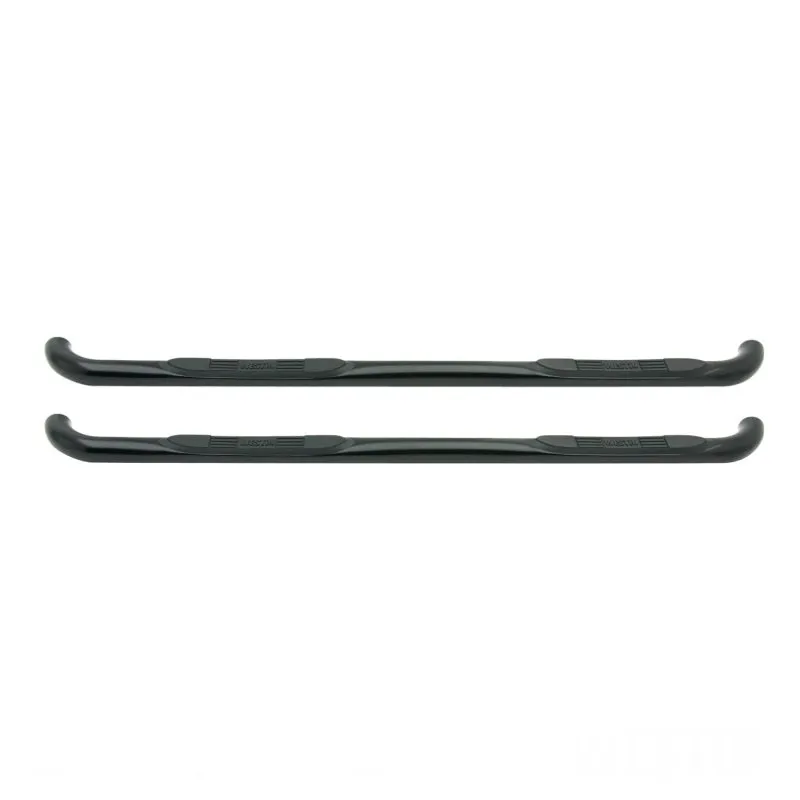 Westin E-Series 3 in OD Bent Step Bars - Black Powder Coat - Extended Cab - Ford Fullsize Truck 1999-2016 - Pair